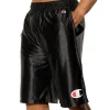 Champion Men's Dazzle Shiny Solid Logo Relaxed Shorts -Champion Online 23525058 fpx