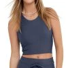 Champion Women's Ribbed Soft Touch Crop Top -Champion Online 23656239 fpx