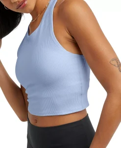 Champion Women's Ribbed Soft Touch Crop Top -Champion Online 23656256 fpx