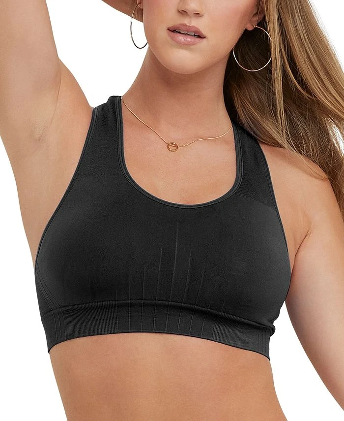 Champion Women's Seamless Racerback Medium Impact Sports Bra 3 Champion Women's Seamless Racerback Medium Impact Sports Bra