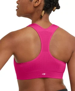 Champion Women's Seamless Racerback Medium Impact Sports Bra 11 Champion Women's Seamless Racerback Medium Impact Sports Bra -Champion Online 23656575 fpx