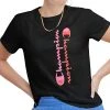 Champion Women's Classic Cotton Logo Graphic-Print Tee -Champion Online 23657116 fpx