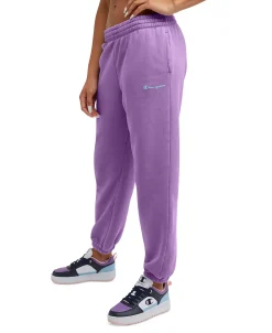 Champion Women's Acid Wash Oversized Fleece Sweatpants -Champion Online 23657206 fpx