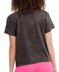 Champion Women's Classic Acid Wash Crewneck Tee -Champion Online 23657331 fpx