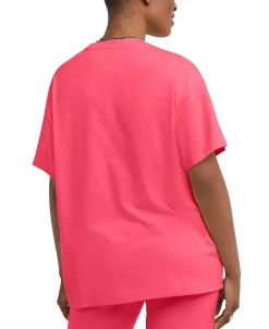 Champion Women's Classic Oversized Crewneck Logo Tee -Champion Online 23657712 fpx