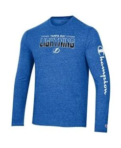Champion Men's Heather Royal Tampa Bay Lightning Tri-Blend Long Sleeve T-shirt 9 Champion Men's Heather Royal Tampa Bay Lightning Tri-Blend Long Sleeve T-shirt -Champion Online 23662615 fpx