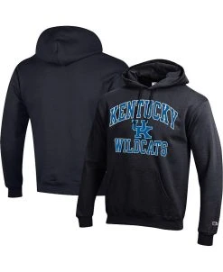 Champion Men's Black Kentucky Wildcats High Motor Pullover Hoodie