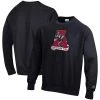 Champion Men's Black Alabama Crimson Tide Vault Logo Reverse Weave Pullover Sweatshirt