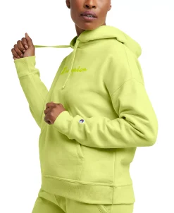 Champion Women's Relaxed Logo Fleece Sweatshirt Hoodie -Champion Online 23665966 fpx