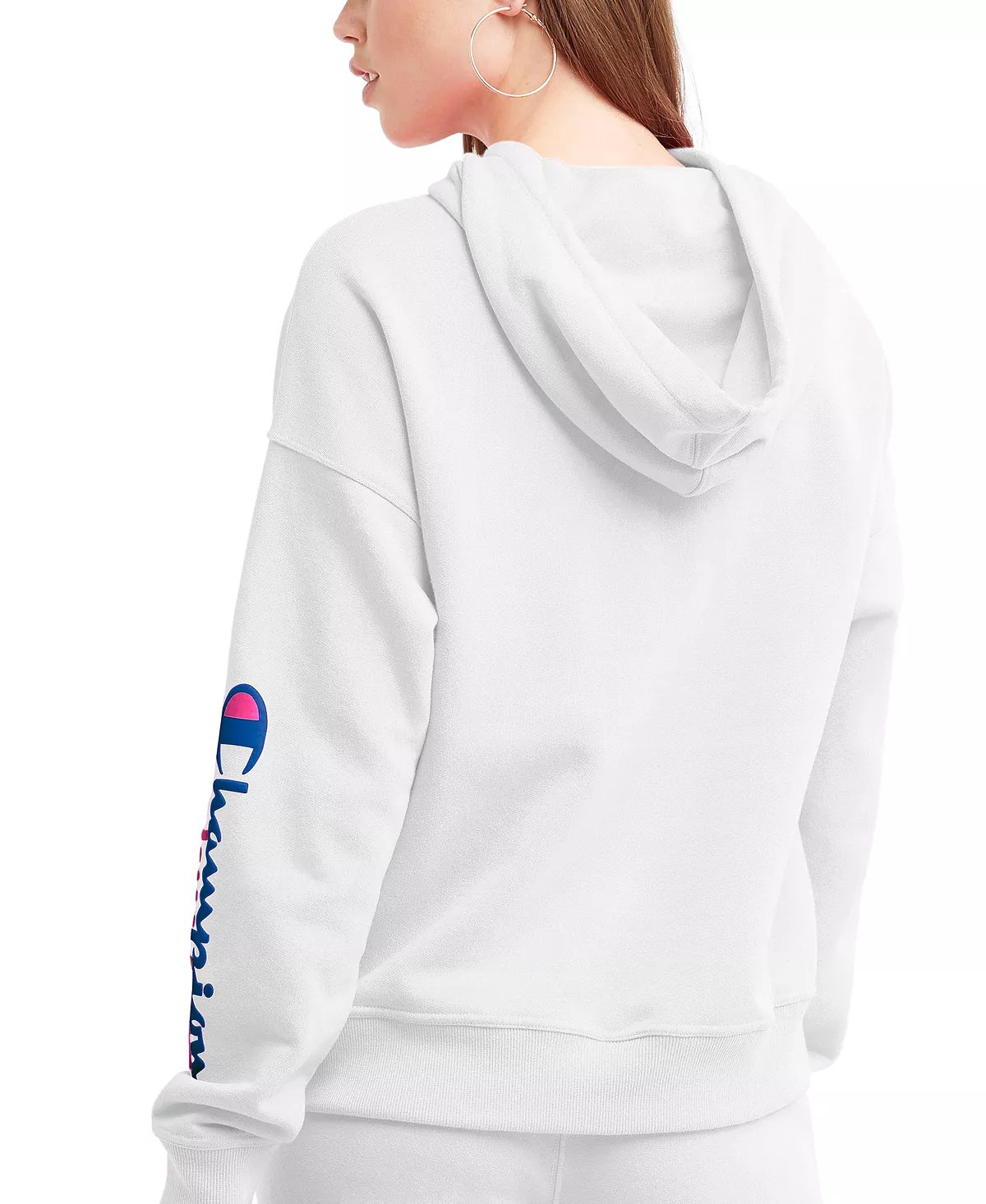 Champion Women's Powerblend Graphic-Print Hoodie 6 Champion Women's Powerblend Graphic-Print Hoodie - Image 4