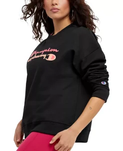 Champion Women's Powerblend Graphic-Print Sweatshirt -Champion Online 23666485 fpx