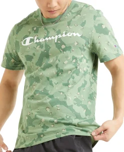 Champion Men's Standard-Fit Camo Logo Graphic T-Shirt -Champion Online 23674290 fpx