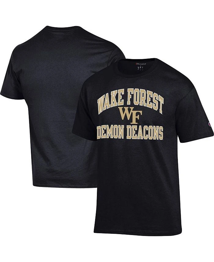 Champion Men's Black Wake Forest Demon Deacons High Motor T-shirt 3 Champion Men's Black Wake Forest Demon Deacons High Motor T-shirt