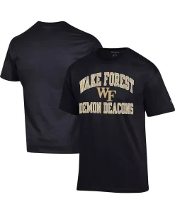 Champion Men's Black Wake Forest Demon Deacons High Motor T-shirt 10 Champion Men's Black Wake Forest Demon Deacons High Motor T-shirt -Champion Online 23786512 fpx