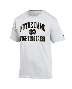 Champion Men's White Notre Dame Fighting Irish High Motor T-shirt -Champion Online 23786527 fpx