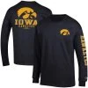 Champion Men's Black Iowa Hawkeyes Team Stack Long Sleeve T-shirt 2 Champion Men's Black Iowa Hawkeyes Team Stack Long Sleeve T-shirt -Champion Online 23789271 fpx