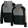 Champion Women's Black Texas Longhorns Colorblocked Packable Raglan Half-Zip Hoodie Jacket -Champion Online 23882911 fpx