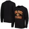 Champion Men's Black Iowa State Cyclones High Motor Long Sleeve T-shirt -Champion Online 23883324 fpx