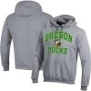 Champion Men's Heather Gray Oregon Ducks High Motor Pullover Hoodie -Champion Online 23883329 fpx