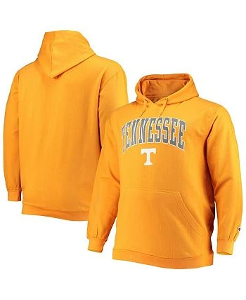 Champion Men's Tenn Orange Tennessee Volunteers Big And Tall Arch Over Logo Powerblend Pullover Hoodie 4 Champion Men's Tenn Orange Tennessee Volunteers Big And Tall Arch Over Logo Powerblend Pullover Hoodie - Image 2