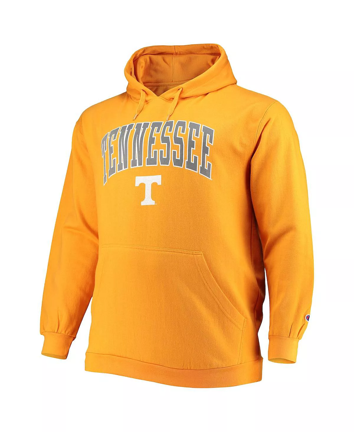 Champion Men's Tenn Orange Tennessee Volunteers Big And Tall Arch Over Logo Powerblend Pullover Hoodie 5 Champion Men's Tenn Orange Tennessee Volunteers Big And Tall Arch Over Logo Powerblend Pullover Hoodie - Image 3