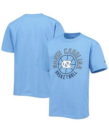 Champion Youth Boys Carolina Blue North Carolina Tar Heels Basketball T-shirt 4 Champion Youth Boys Carolina Blue North Carolina Tar Heels Basketball T-shirt - Image 2
