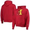 Champion Men's Cardinal Iowa State Cyclones Vault Logo Reverse Weave Pullover Hoodie
