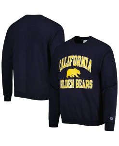 Champion Men's Navy Cal Bears High Motor Pullover Sweatshirt