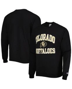 Champion Men's Black Colorado Buffaloes High Motor Pullover Sweatshirt