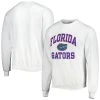 Champion Men's White Florida Gators High Motor Pullover Sweatshirt -Champion Online 24025771 fpx