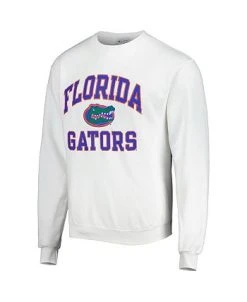 Champion Men's White Florida Gators High Motor Pullover Sweatshirt -Champion Online 24039365 fpx