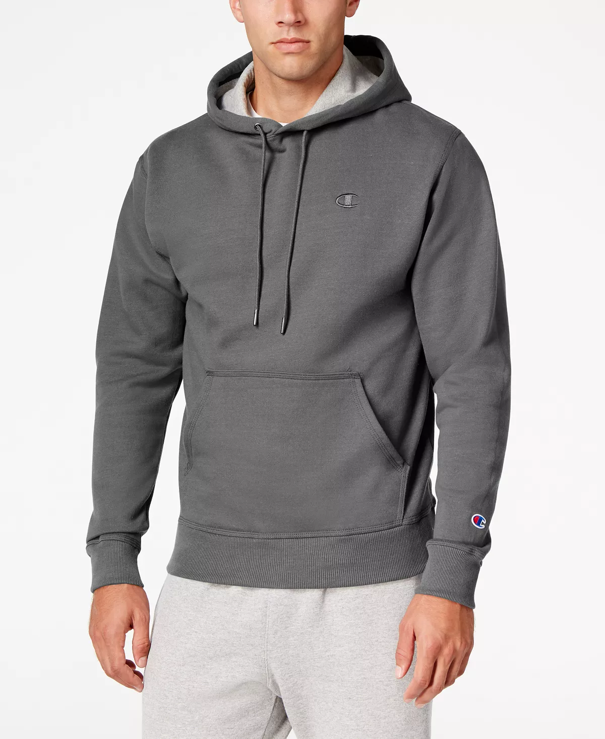 Champion Men's Powerblend Fleece Hoodie 6 Champion Men's Powerblend Fleece Hoodie - Image 4
