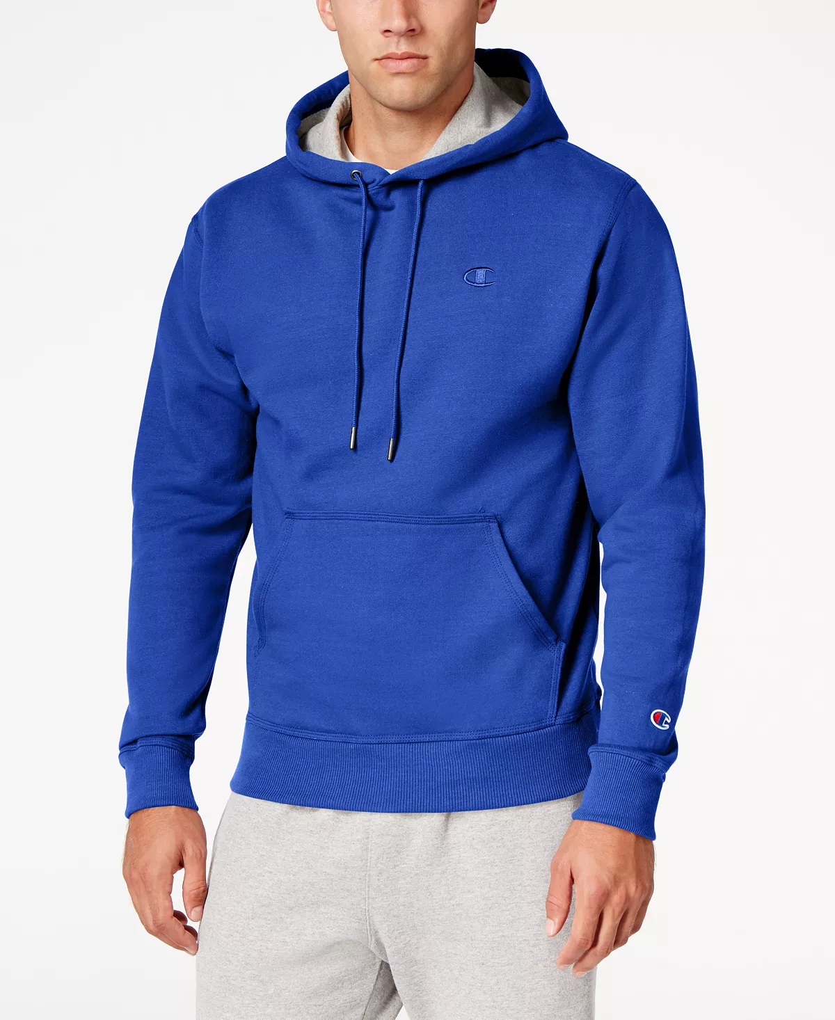 Champion Men's Powerblend Fleece Hoodie 8 Champion Men's Powerblend Fleece Hoodie - Image 6
