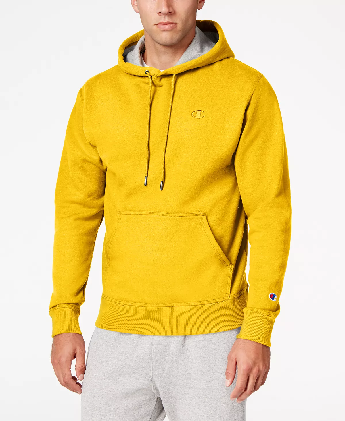 Champion Men's Powerblend Fleece Hoodie 10 Champion Men's Powerblend Fleece Hoodie - Image 8