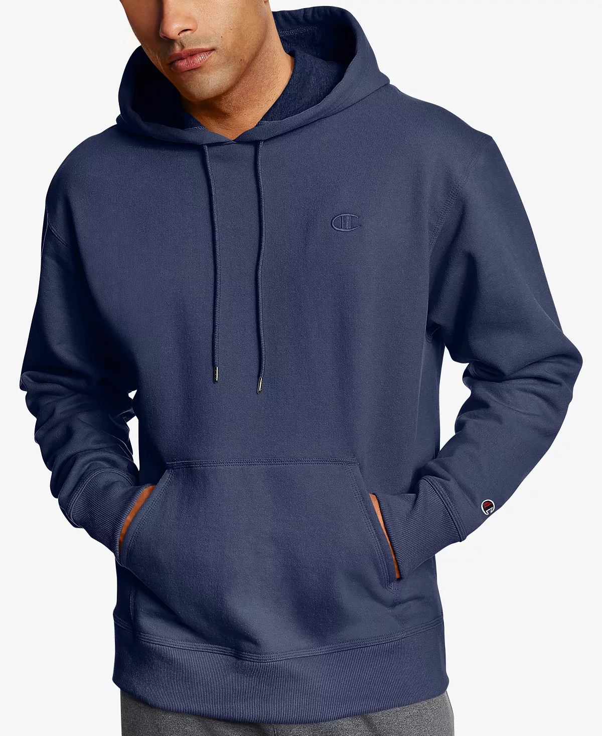 Champion Men's Powerblend Fleece Hoodie 7 Champion Men's Powerblend Fleece Hoodie - Image 5