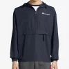 Champion Men's Packable Half-Zip Hooded Water-Resistant Jacket -Champion Online 9717522 fpx